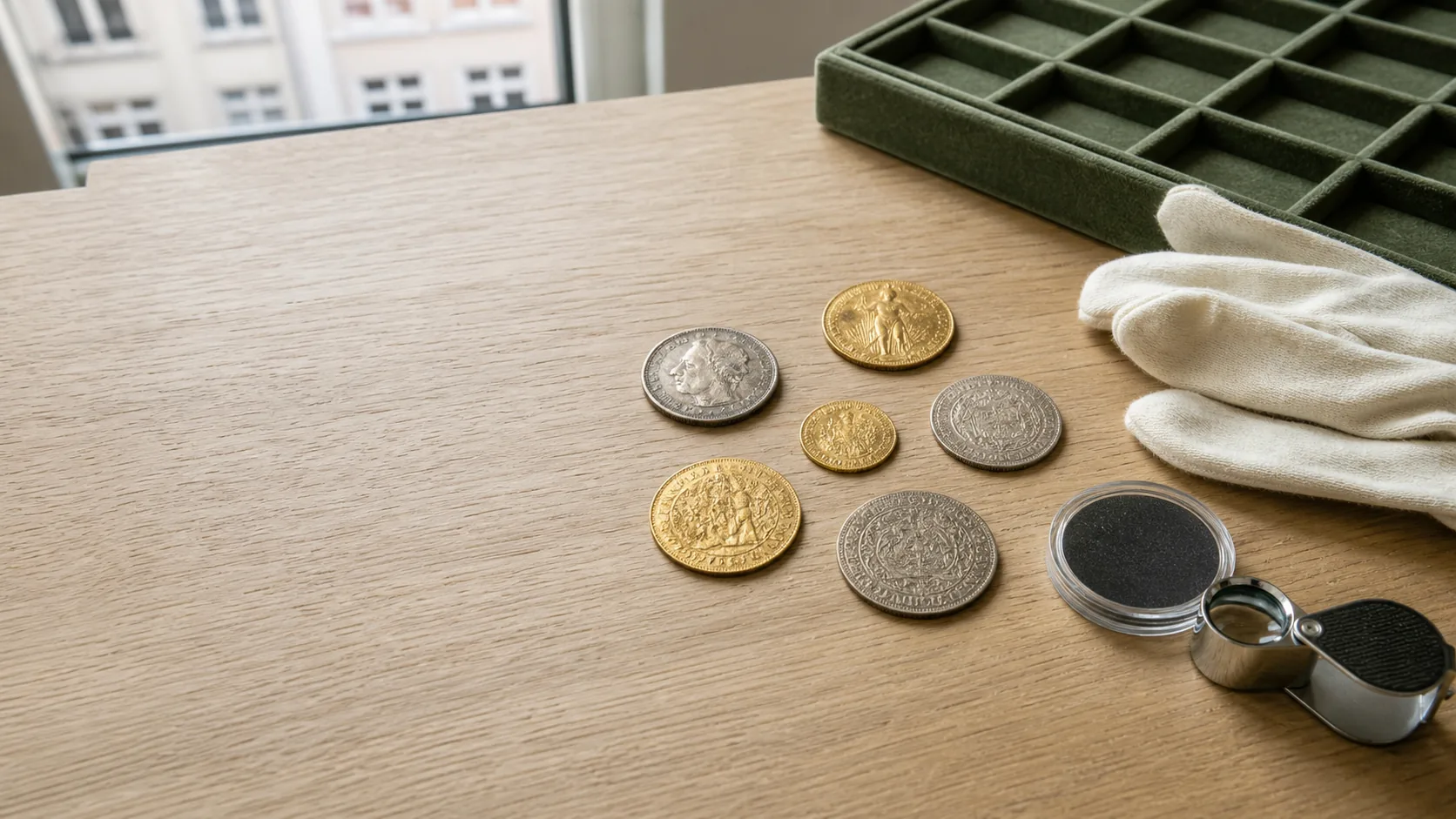 Eine komplette Münzsammlung sicher verkaufen