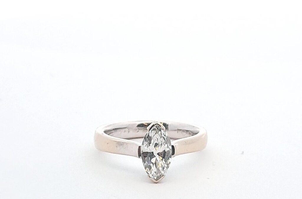 Magický prstýnek s diamantem 0,9 ct, vel.52