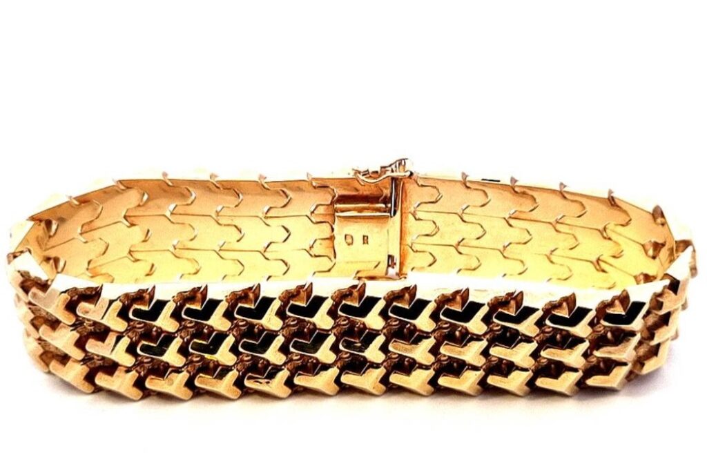 Zlatý náramek, 60,09 g