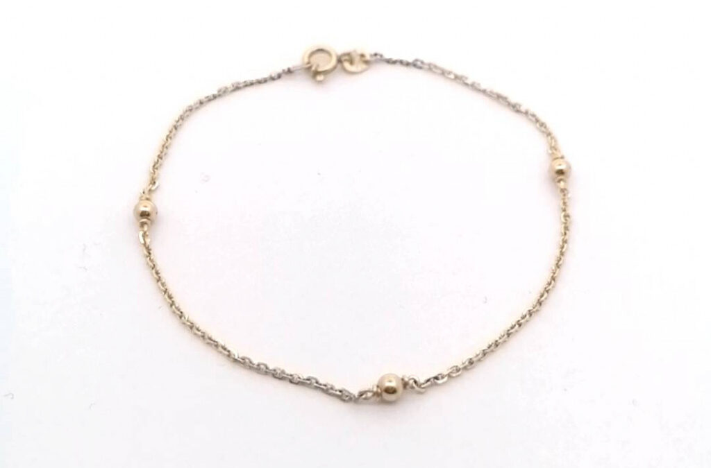 Starožitný zlatý náramek, 1,51 g