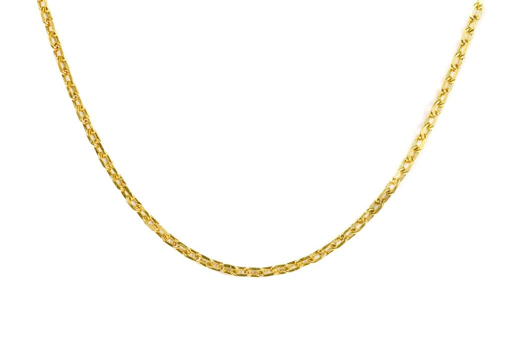 Zlatý řetízek, váha 8,95g