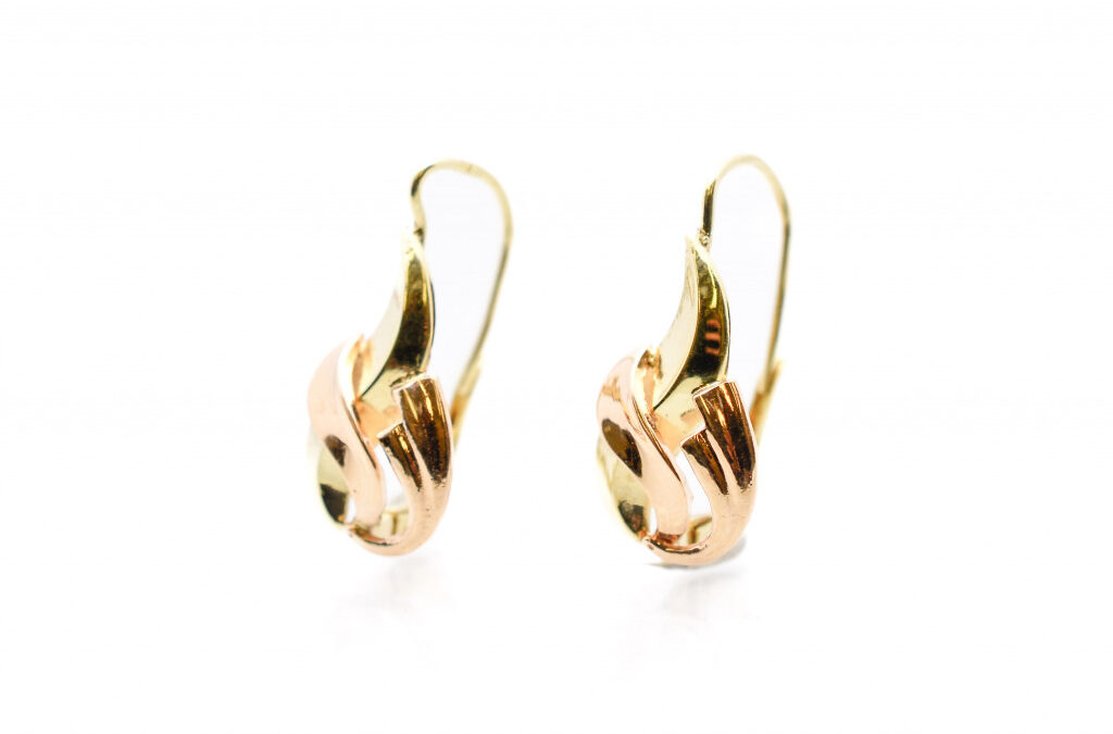 Zlaté náušnice, visací