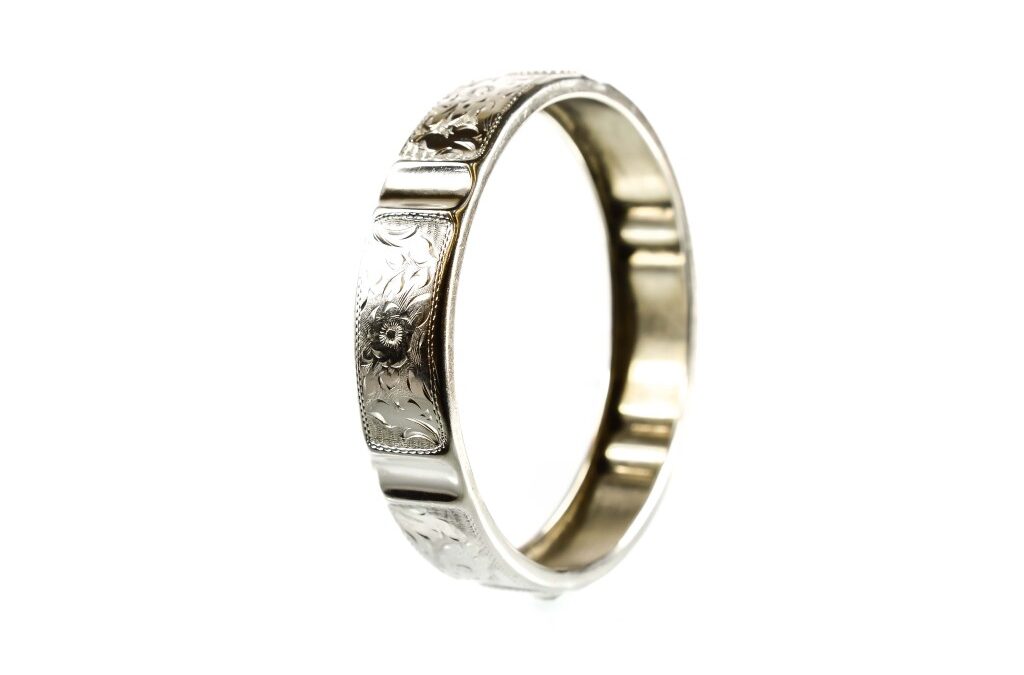 Starožitný stříbrný náramek, 20,52g