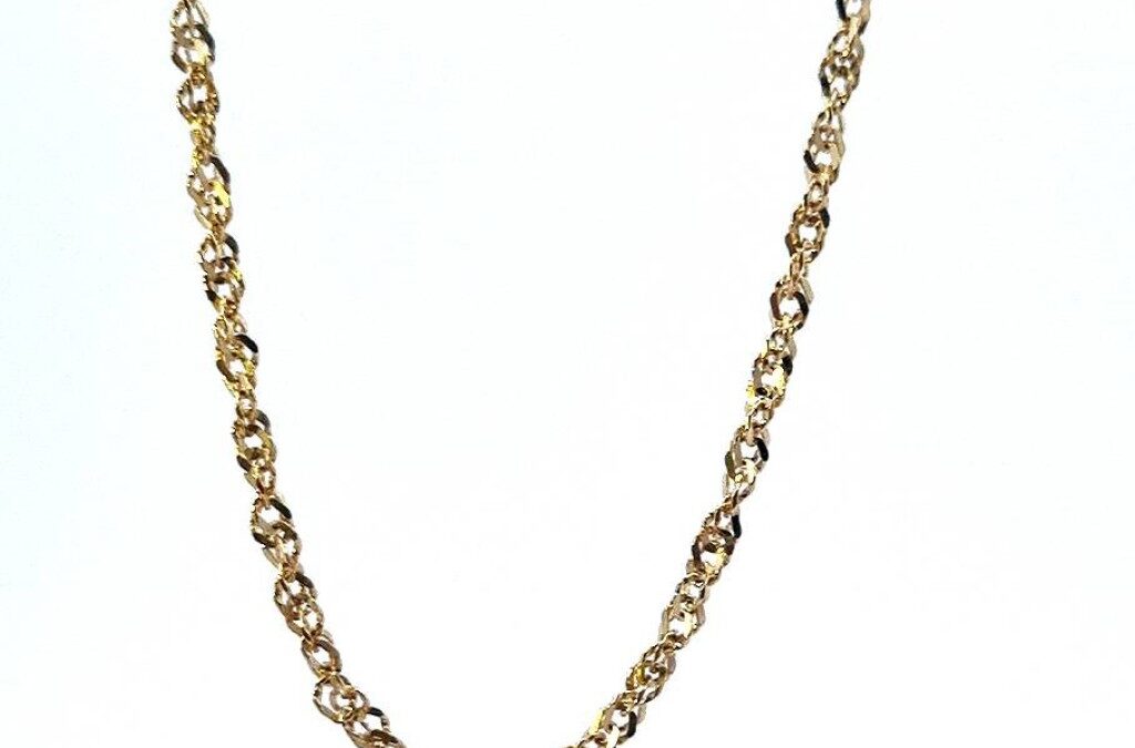 Zlatý řetízek, 4,06 g