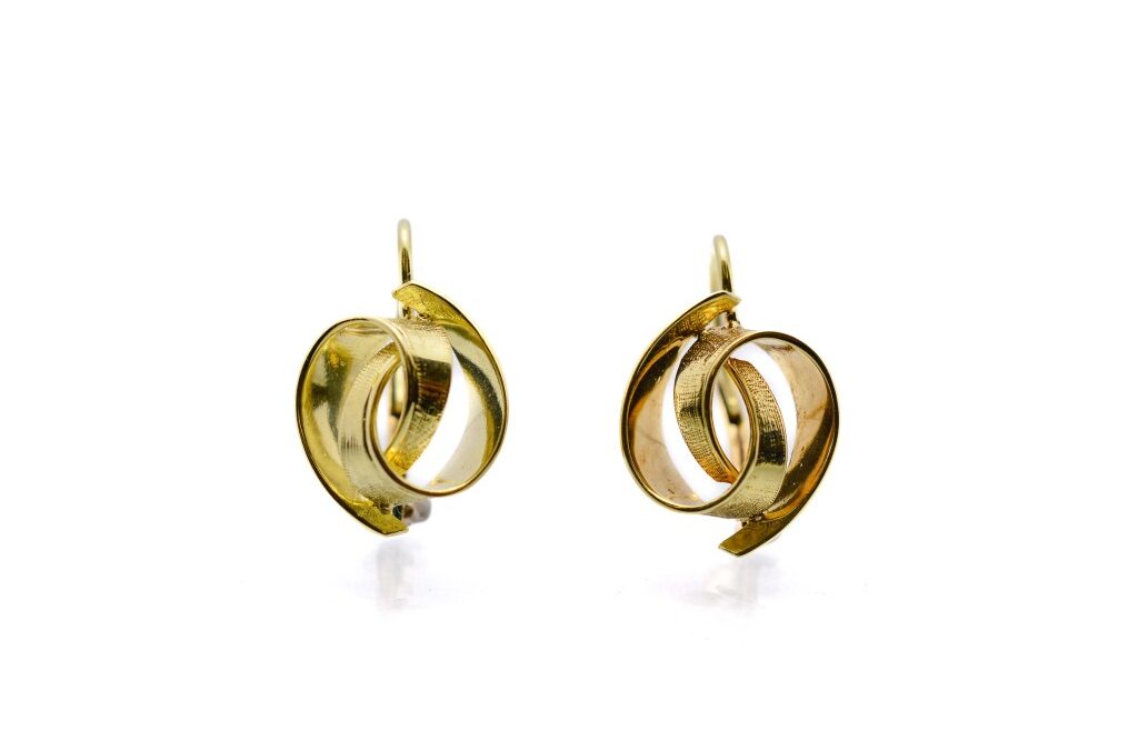 Zlaté náušnice, visací