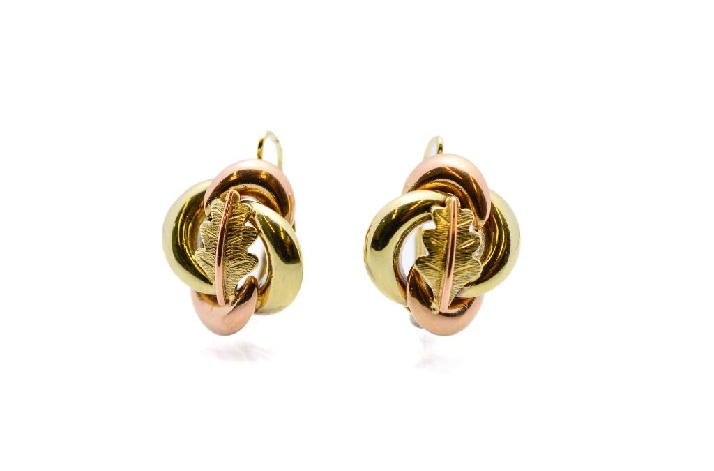 Zlaté náušnice, visací