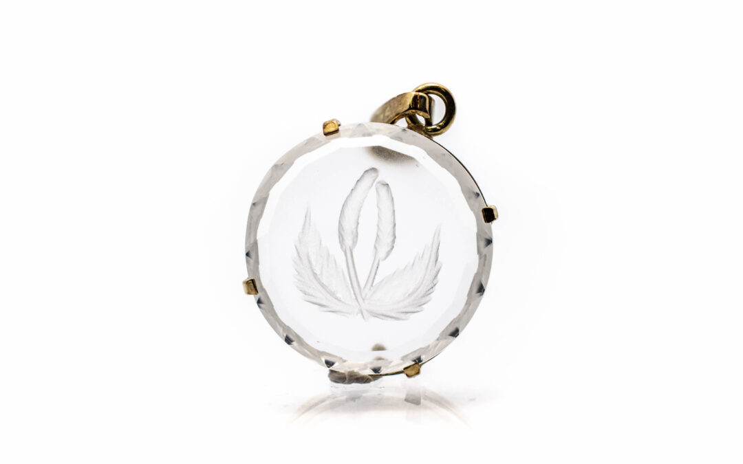 Křišťálový medailon